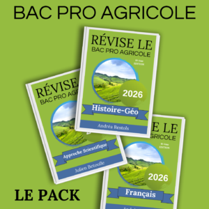 Pack Guide de révisions Matières Générales bac pro agricole 2026