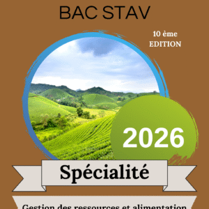 Annales bac techno STAV Gestion des ressources et de l'alimentation 2026