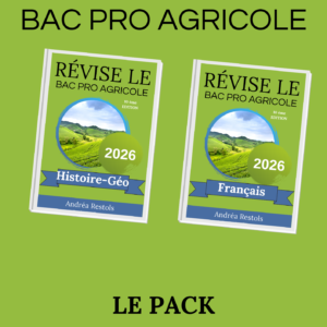 Pack Guide de révisions Matières Littéraires bac pro agricole 2026