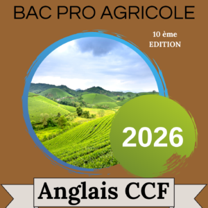 Annales Bac Pro Agricole Anglais CCF 2026